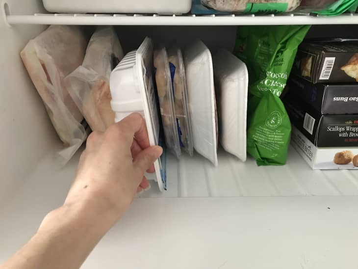Freezer organizing