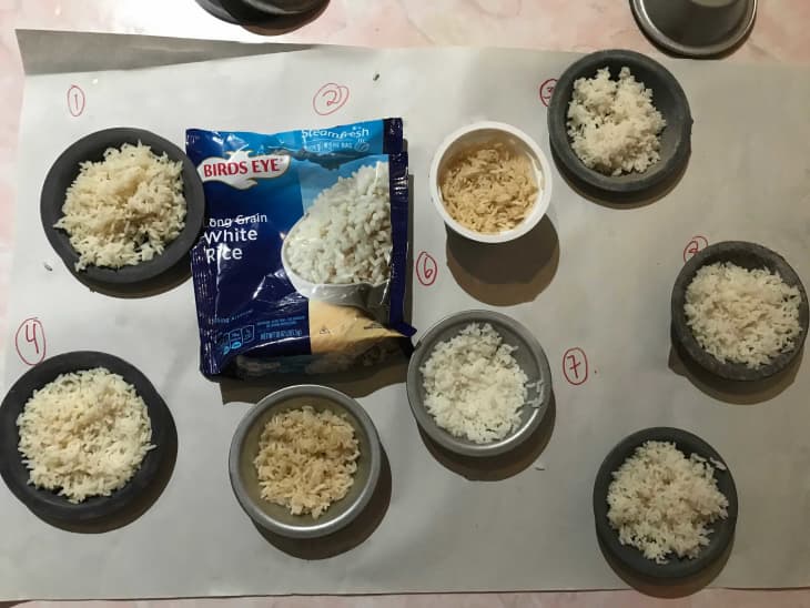 rice taste test