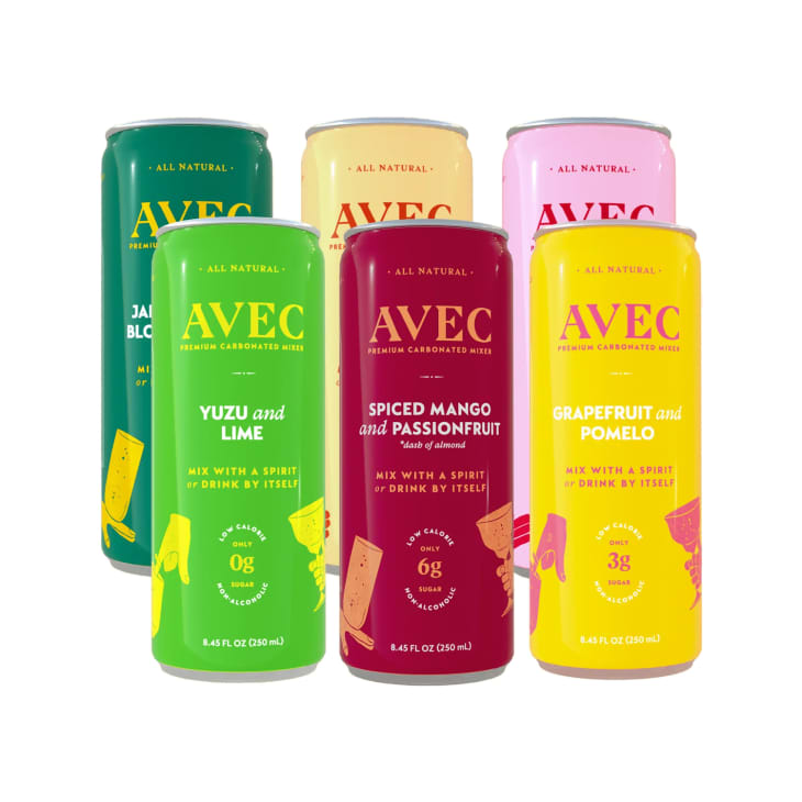 Avec Premium Carbonated Water Sampler Pack, 12 8.45-ounce cans at Avec