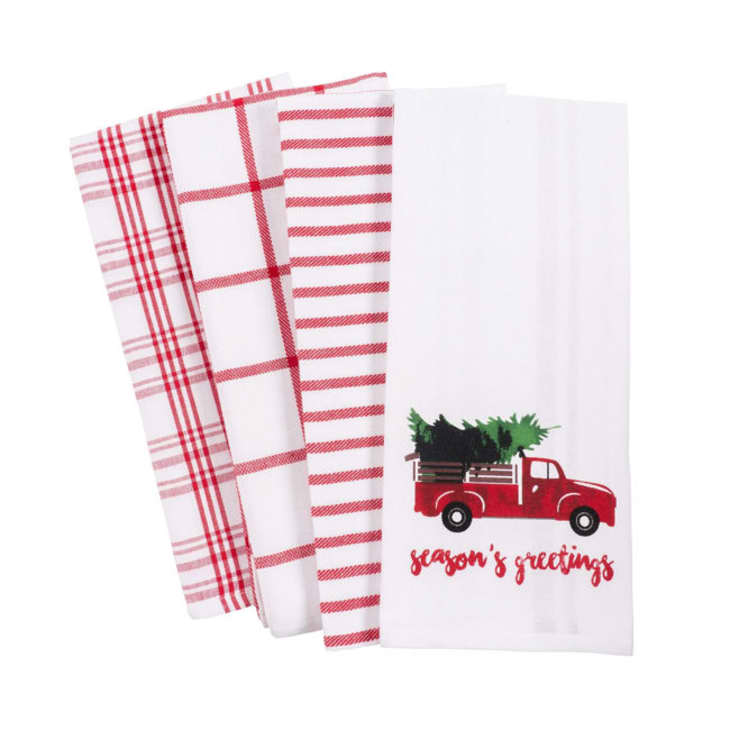 KAF Home Pantry Kitchen Holiday Dish Towel, Set of 4 at Amazon