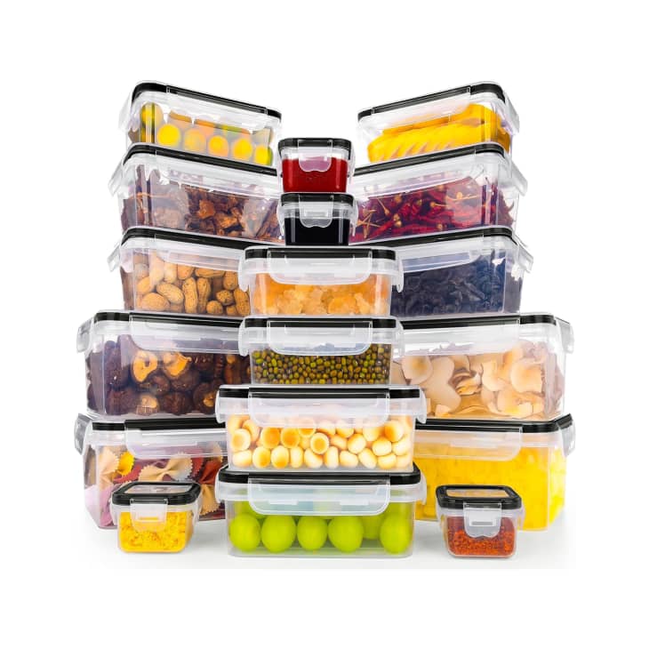 Hoenart 48Pcs Airtight Food Storage Containers with Lids at Amazon