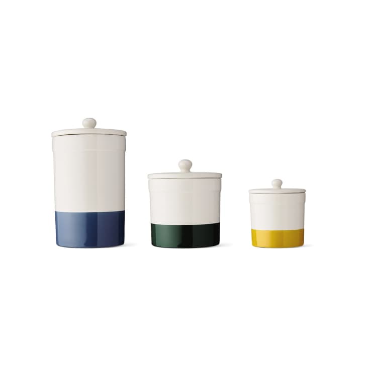 Crofton Ceramic Color Dipped Canister Set
