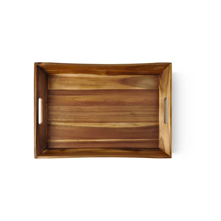 Crofton Curved Acacia Tray