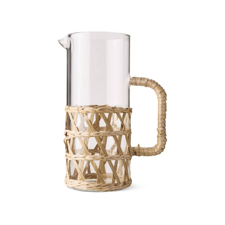 Crofton Rattan Water Pitcher