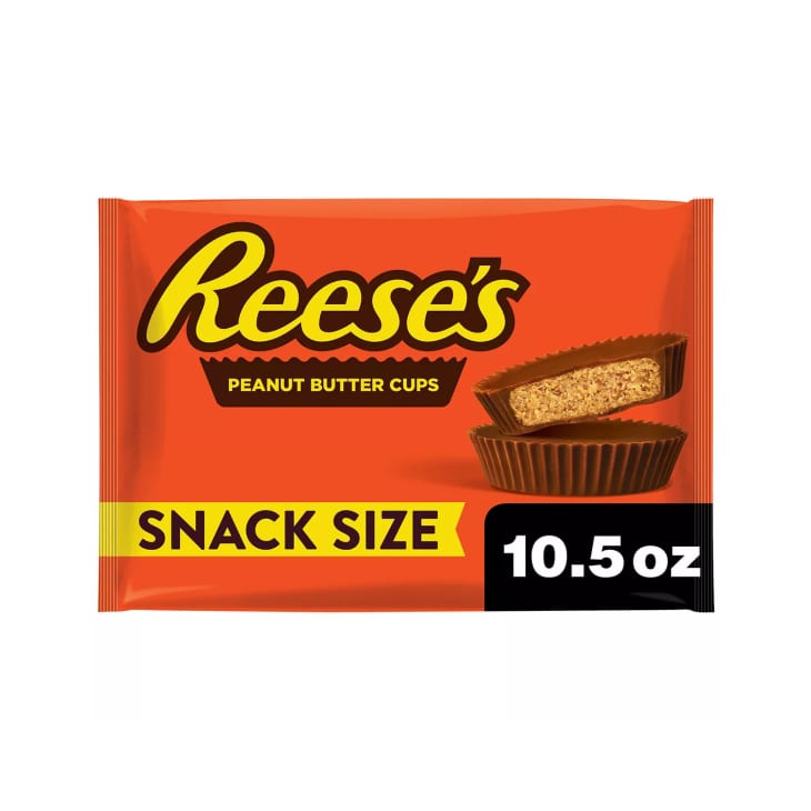 Reese's Milk Chocolate Peanut Butter Cups Snack Size Candy - 10.5oz