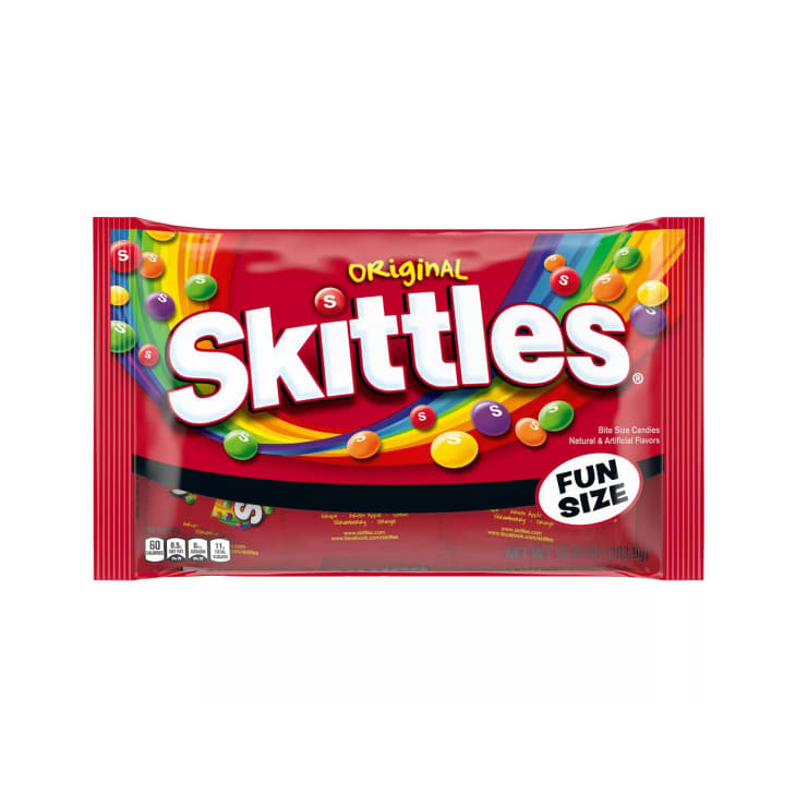 Skittles Original Halloween Candy Fun Size - 10.72oz