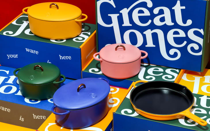 Great Jones Cast Iron Skillet and Small Dutch Oven Product Launch