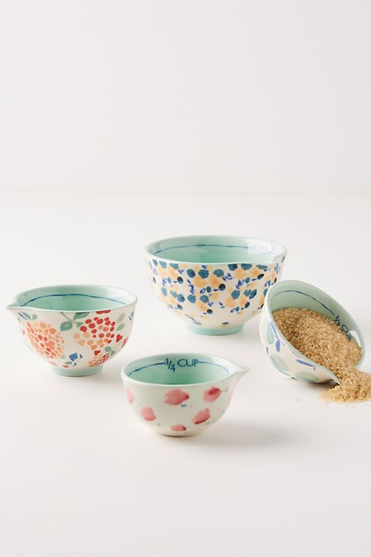 Brand New Anthropologie Ice Cream Or Cereal Bowl Darling Dots Apricot 