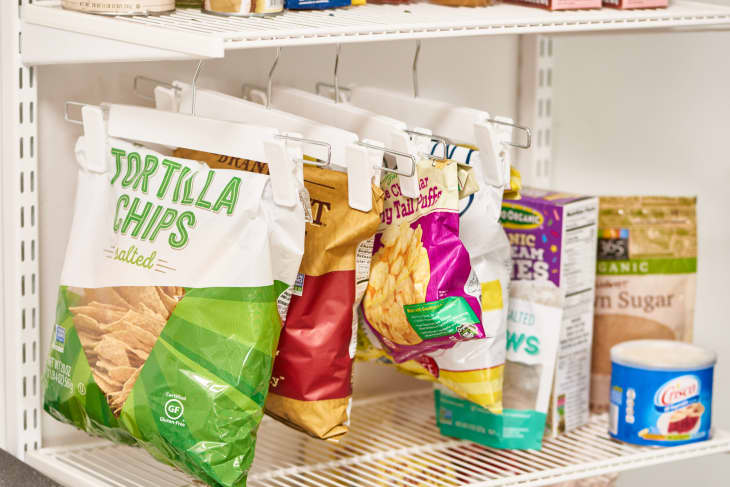 The Best Way To Keep Potato Chip Bags Organized In Your Pantry