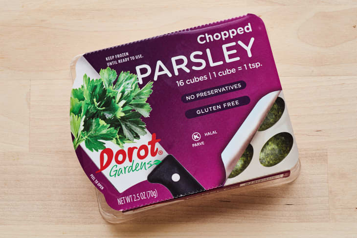 Dorot frozen parsley cubes