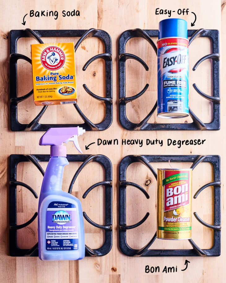 Make Your Cast Iron Stove Grates Look New Again ✨ #cleaning #springcleaning  #deepcleaning #clean 