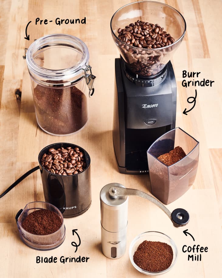 coffee grounds tools methods