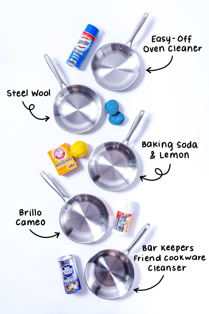 How to Clean Stainless Steel Pans