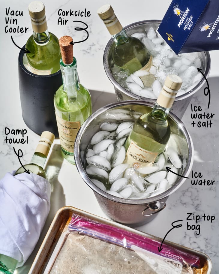 How to Make a Wine Chiller Ice Mold