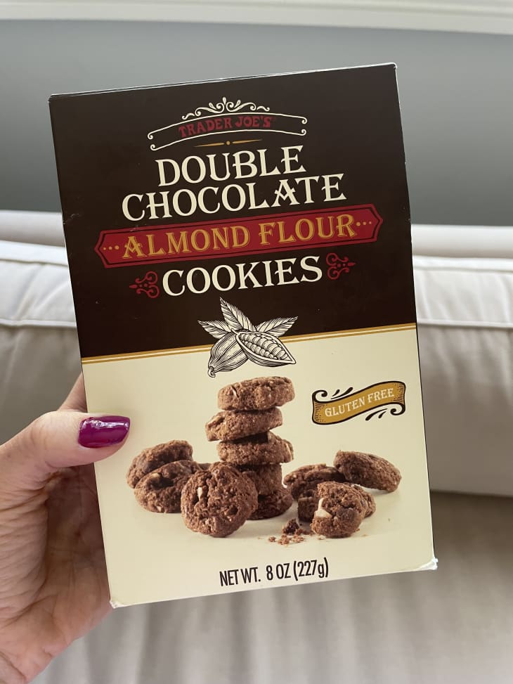 trader joe's double chocolate almond cookies