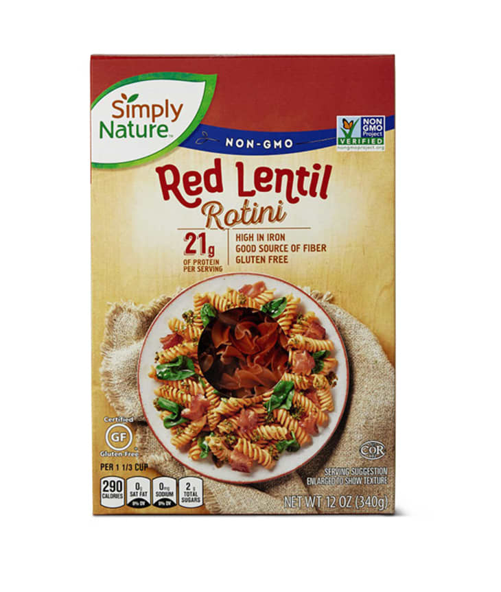 red lentil rotini