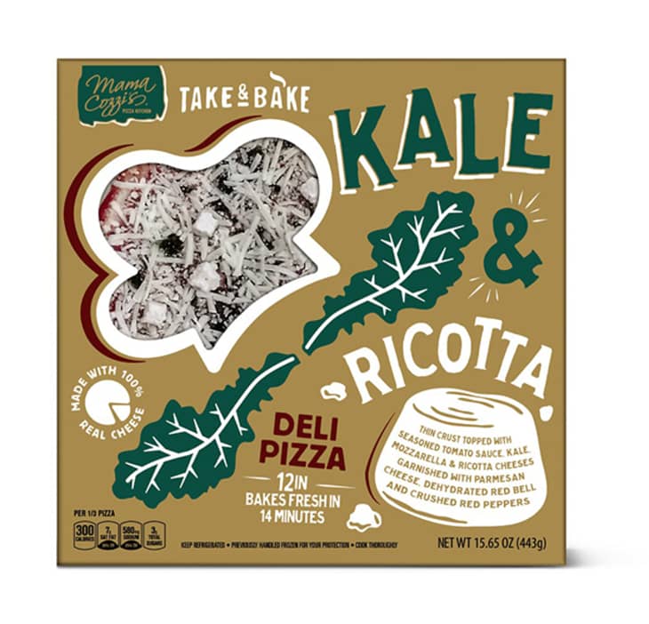 kale &amp; ricotta frozen pizza