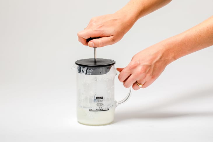 How to Froth Milk With a Coffee Press