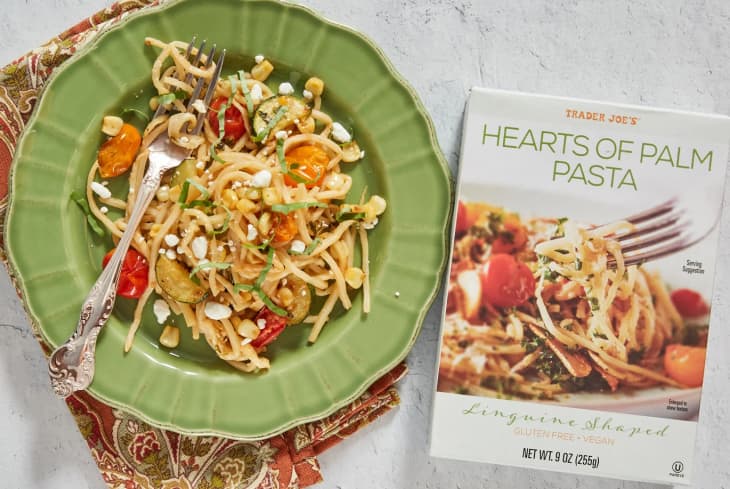 Trader Joe's hearts of palm pasta