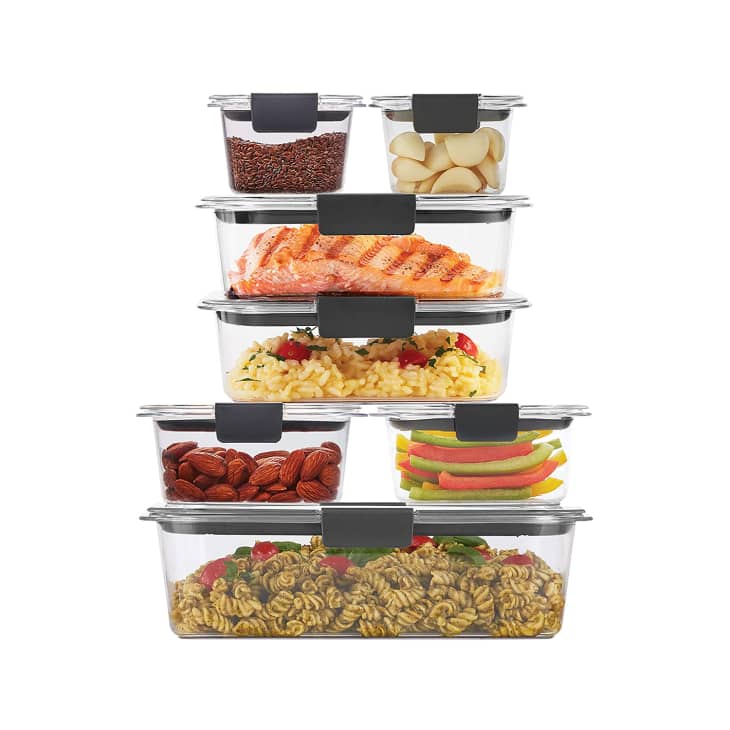 Rubbermaid Brilliance 7-Piece Container Set at Amazon