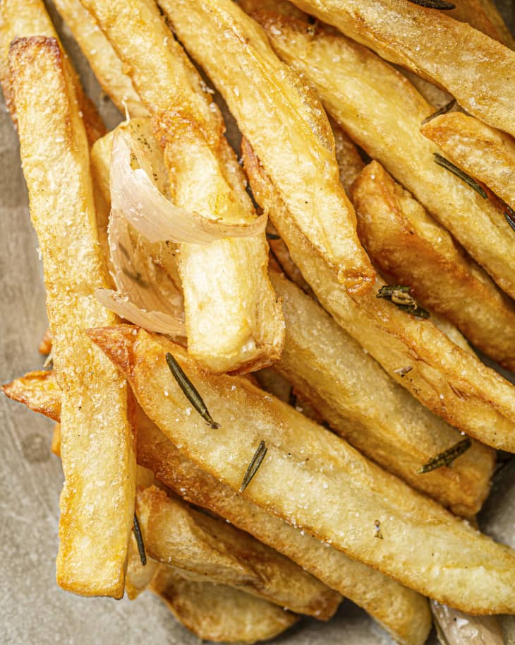 a closeup of Pomme Frites (french fries)