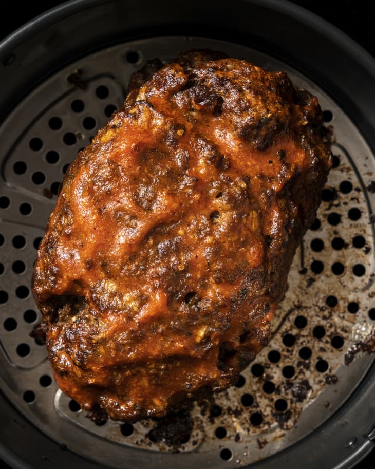 Air Fryer Meatloaf - The Country Cook