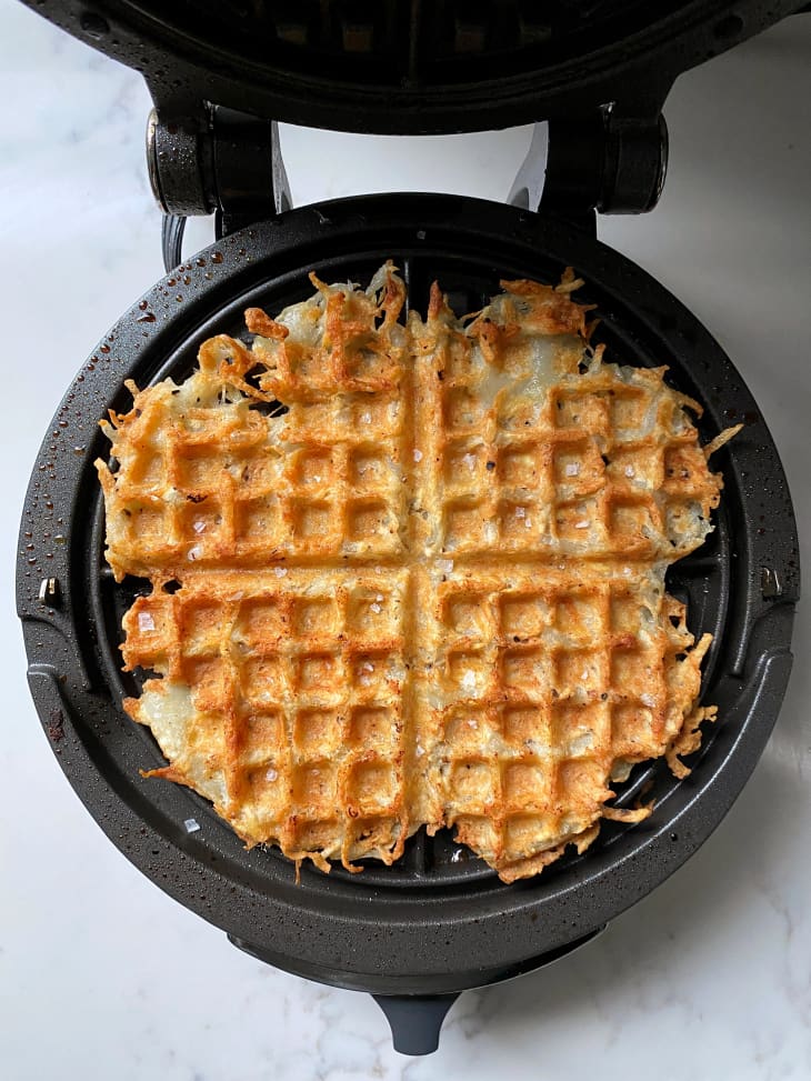 Waffle Maker Hash Browns - PlantYou