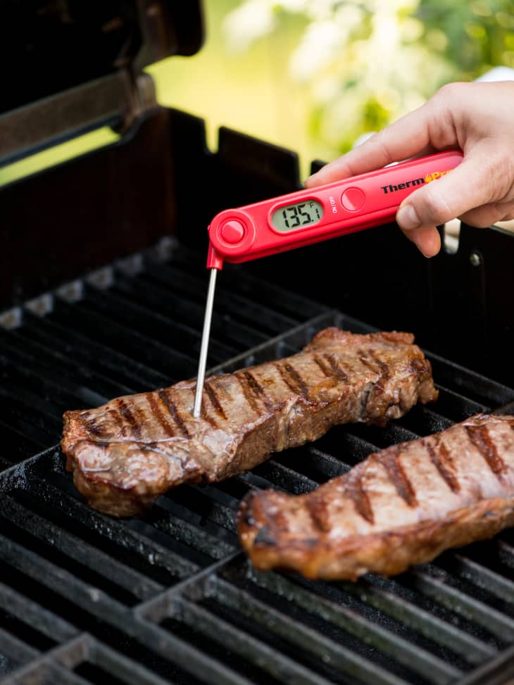 Digital Meat Thermometer - Instant Read, Waterproof, Backlight, Calibration For Grilling & Cooking