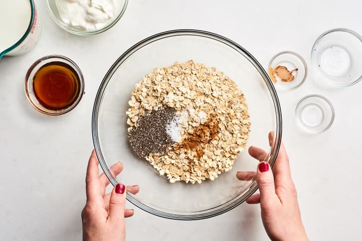 Depiction of the instructions in Instructions step 1