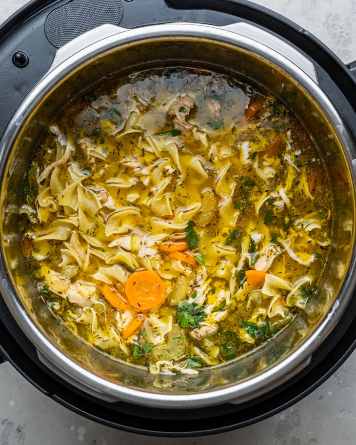 Instant Pot Chicken Noodle Soup Kitchn