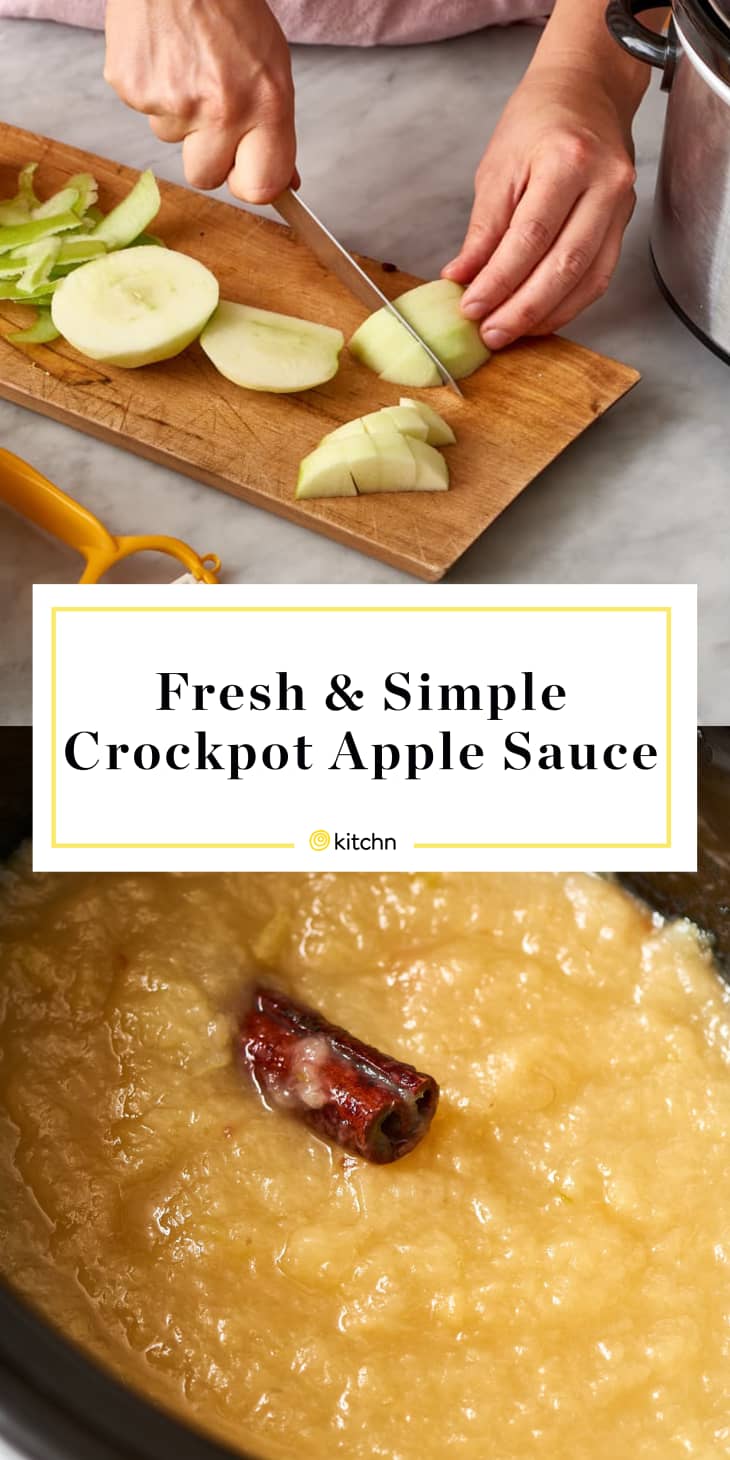 How To Make Applesauce In The Slow Cooker Recipe Kitchn