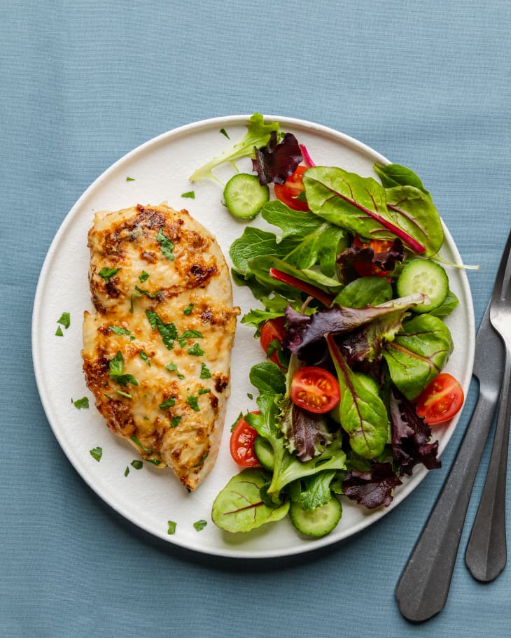 3-Ingredient Baked Caesar Chicken | The Kitchn