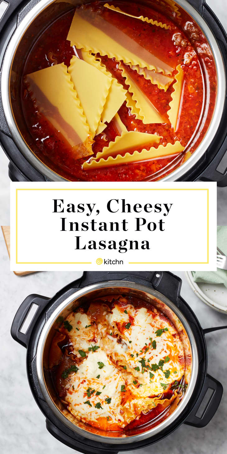 Easy Instant Pot Lasagna Recipe Kitchn