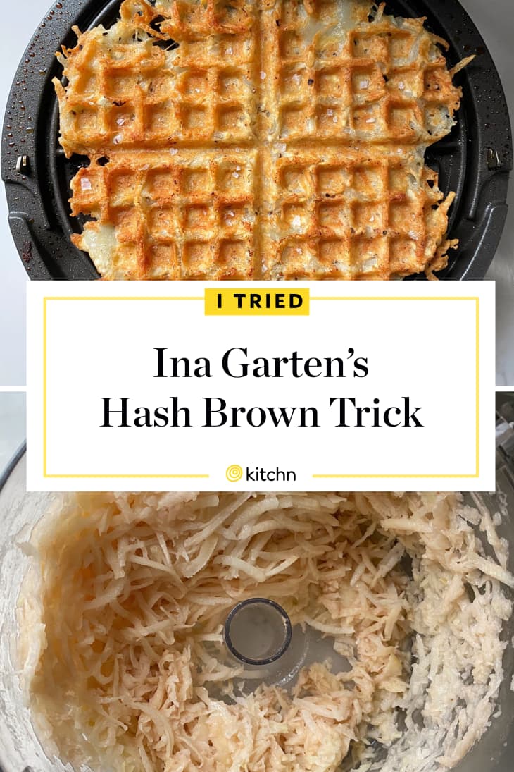 How to make hash browns – with a waffle iron!