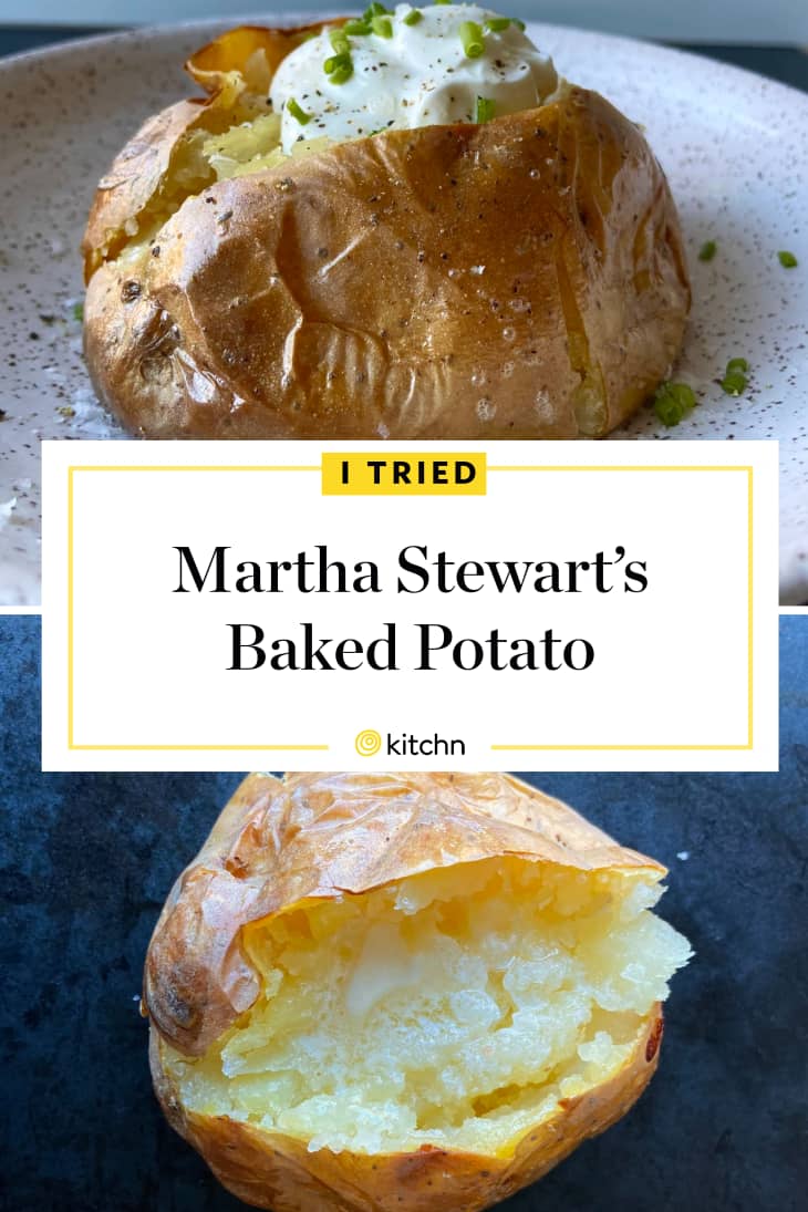 Martha Stewart's Baked Potato Custom pin