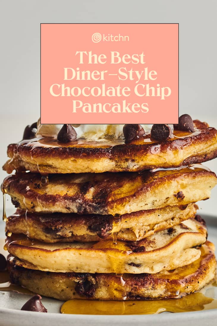 best diner style chocolate chip pancakes