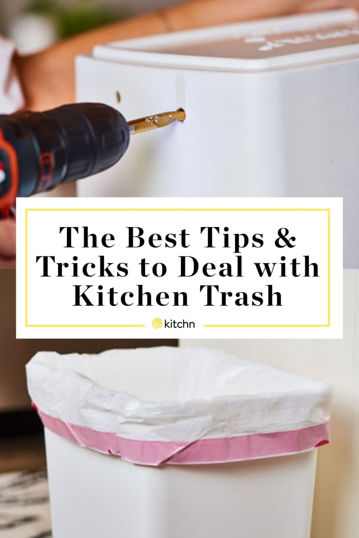 The Best Tips & Tricks to deal with kitchen trash custom pin