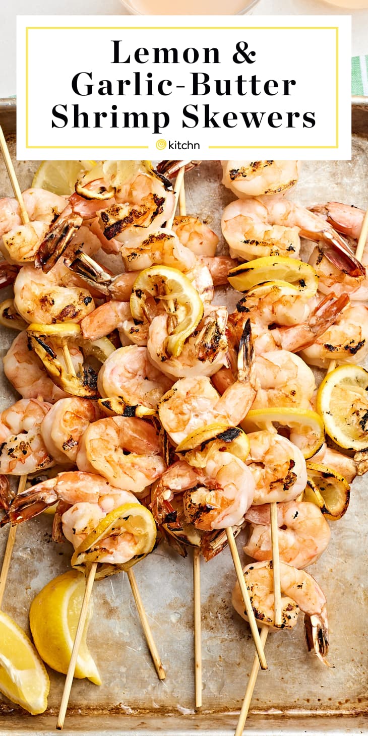 Garlic Butter Shrimp Skewers Kitchn