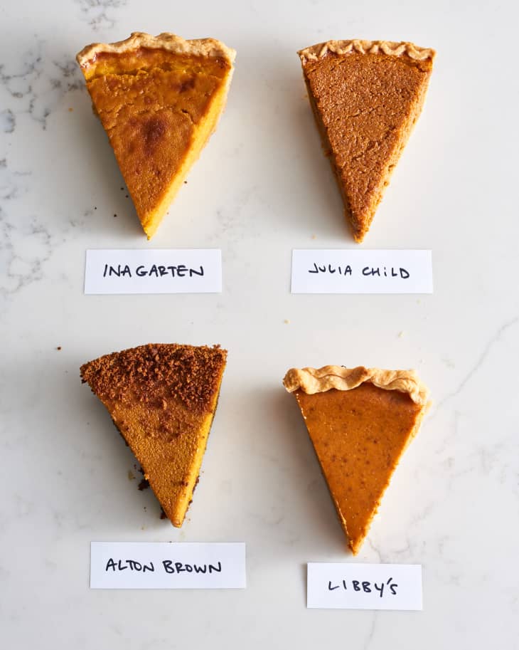 We Tested 4 Famous Pumpkin Pie Recipes And Here S The Winner Kitchn