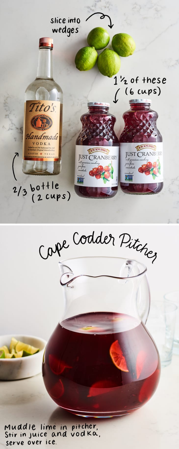 3-Ingredient Vodka Pitcher Cocktails to Serve a Crowd | Kitchn