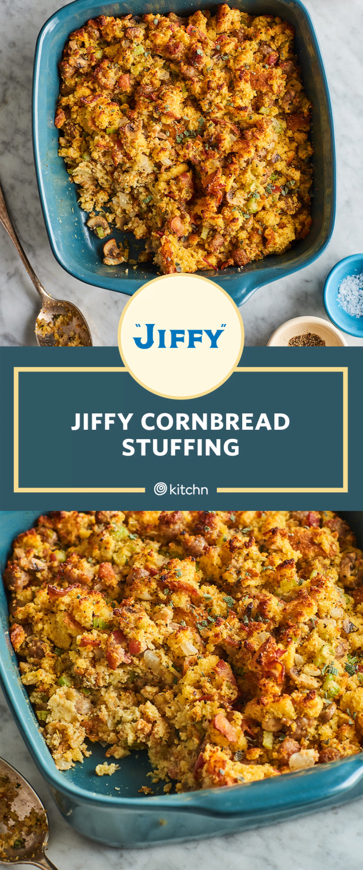 Easy Jiffy Cornbread Dressing (+ How-To Video)