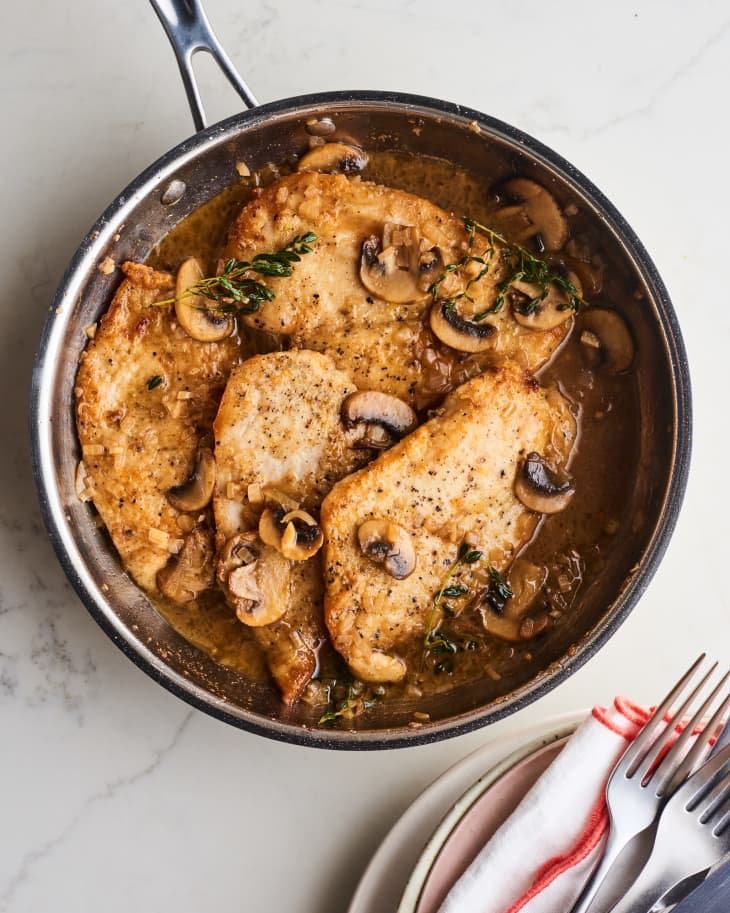 We Tested 4 Famous Chicken Marsala Recipes And Found A Clear