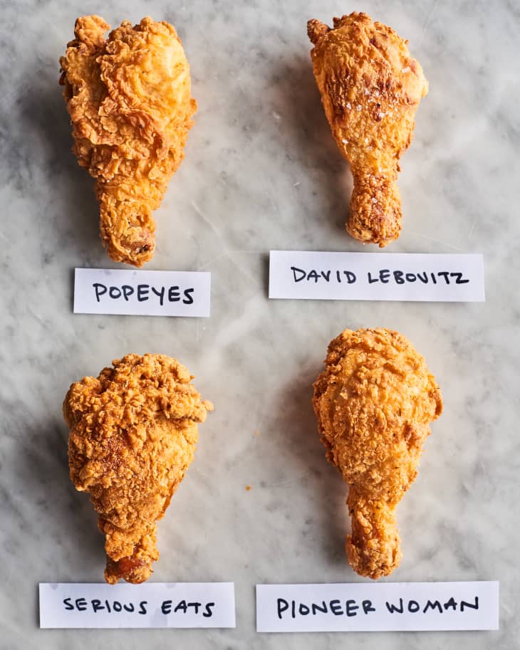 I Tried Four Popular Fried Chicken Recipes And Found The Best One Kitchn