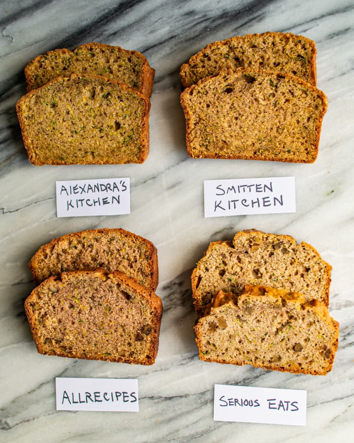 Zucchini Bread Recipe Taste Test What S The Best Zucchini Bread Kitchn