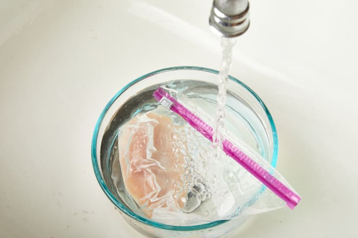 The Easiest, Safest Way to Defrost Chicken Fast (Tested!) The Kitchn