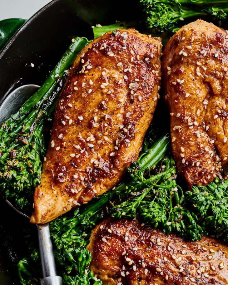 Sesame Ginger Skillet Chicken