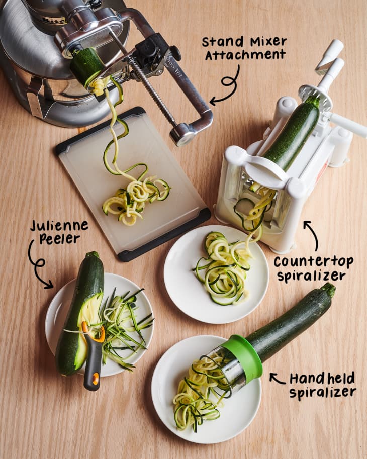 Best Vegetable Spiralizers Kitchen Tools for Zucchini