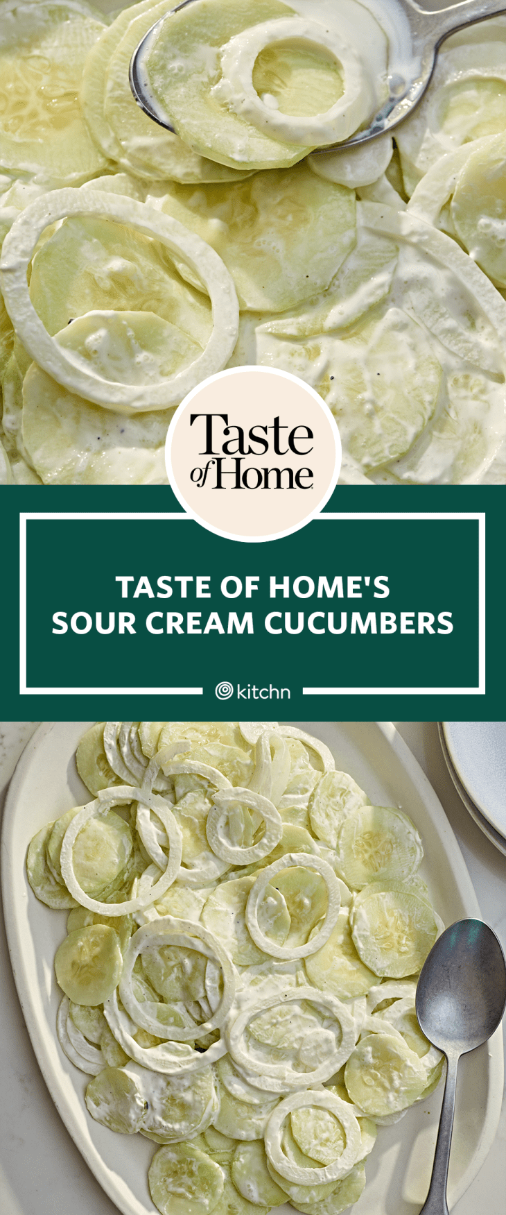 I Tried Taste of Home's Sour Cream Cucumbers | The Kitchn