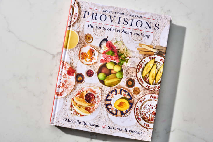 provisions cookbook on marble