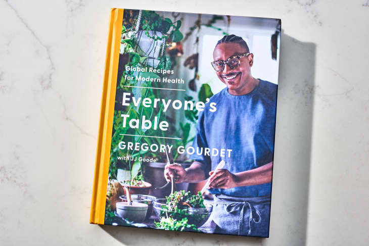 everyone's table cookbook on table
